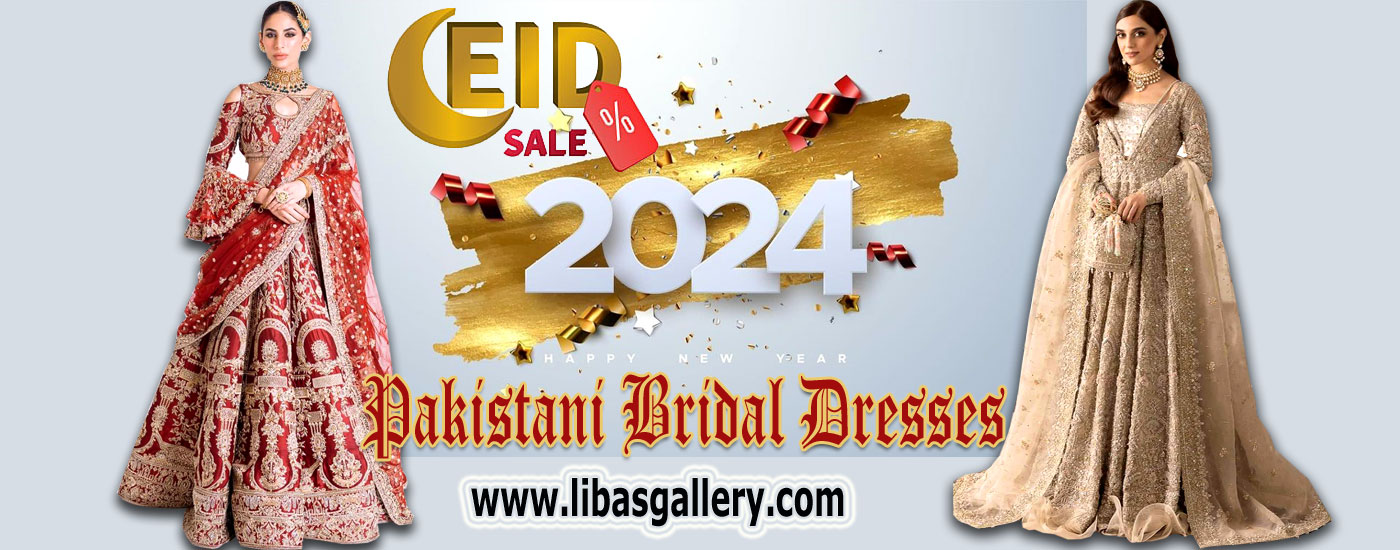 Get ready to shine with our exclusive offer. Enjoy up to 30% discount on all stunning Pakistani Indian Bridal Dresses. Elevate your style without breaking the bank. SHOP NOW.