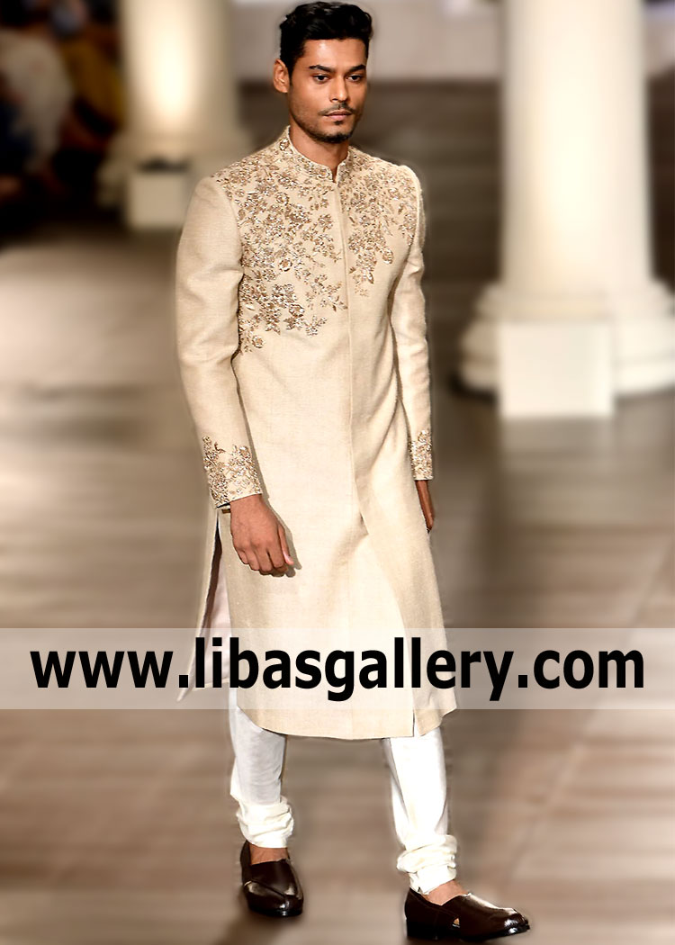 How to Choose the right groom Sherwani suit for a Wedding Best Pakistani Groom Sherwani Designs