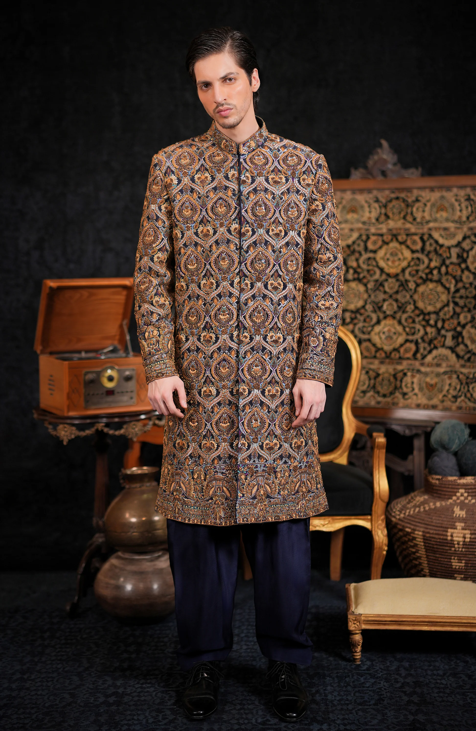 Luxury Groom Sherwani Designs for Wedding 2026 | Libas Gallery | Buy Pakistani Groom Sherwanis in UK USA Canada