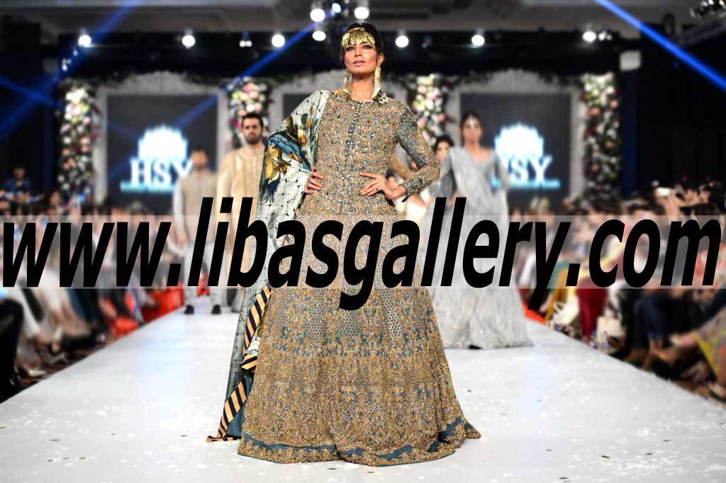 28+ Fall/Winter Style 2015-2016 Designer HSY Wedding Dresses - Couture Wedding Dress Designer HSY 2015`s Men Womens Most Wearable Fashion Trends at PFDC