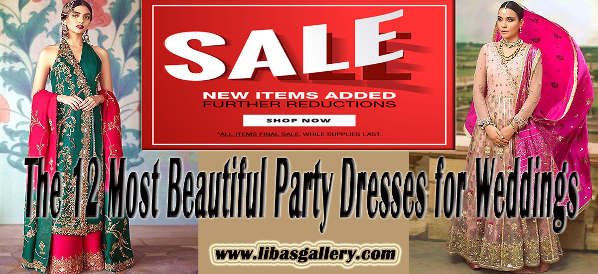 Chic, Colorful and Affordable: The 12 Most Beautiful Party Dresses for Weddings Are To Be Shopped on libasgallery!