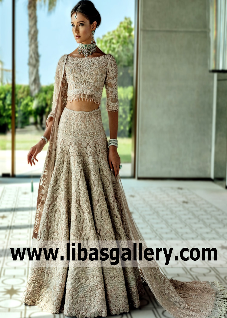 Incredible Tinted Wedding Dresses For Walima - Would You Love to wear colored wedding dress