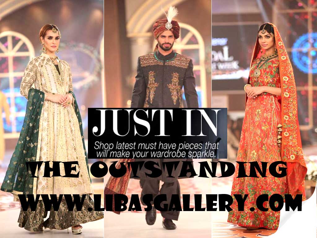 Arsalan Iqbal Shop for men`s Women`s luxury designer Wedding clothes from Telenor Bridal Couture Week 2016