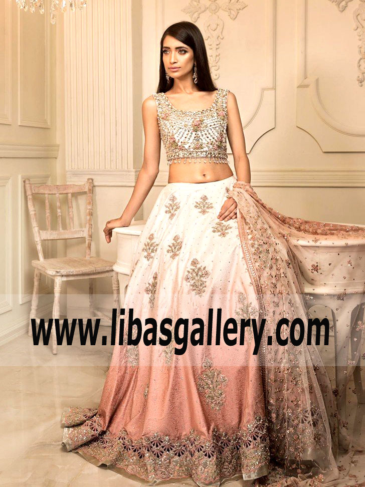 The Latest new Maria B Bridals collection is full of sophisticated sexy Lehenga Choli