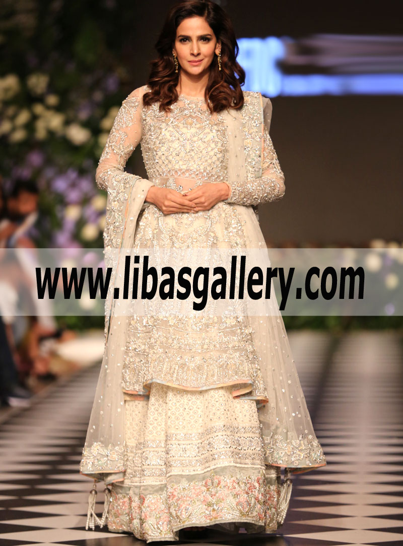 30 MOST Extravagant Wedding Dresses from Saira Shakira at PFDC L`Oreal Paris Bridal Week 2018