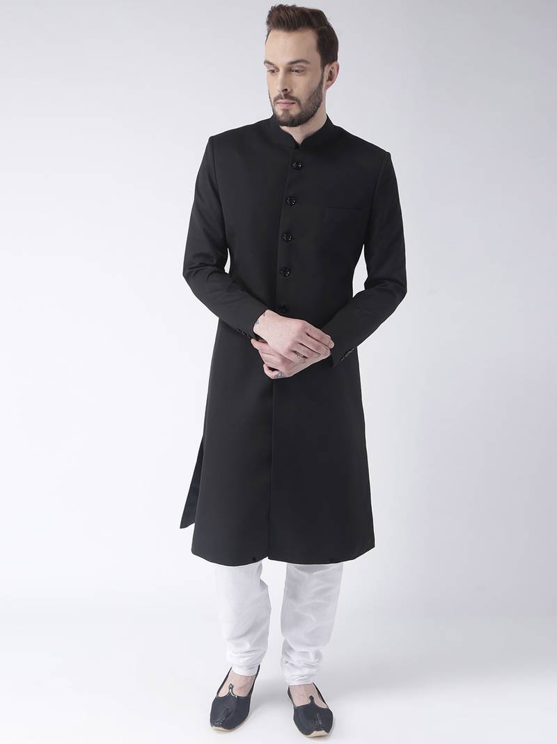 luxury black wedding sherwani collection store for groom and whole family men custom made achkan in suiting raw silk jamawar velvet uk usa canada australia dubai