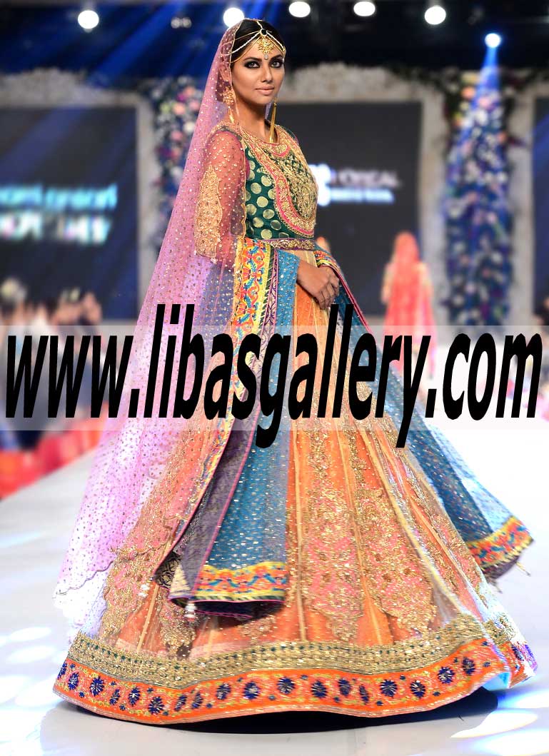 Nomi Ansari Winter/Festive Bridal Dresses at PFDC LOreal Paris Bridal Week 2015 2016 Fashion,Latest Trends & Shows Dresses