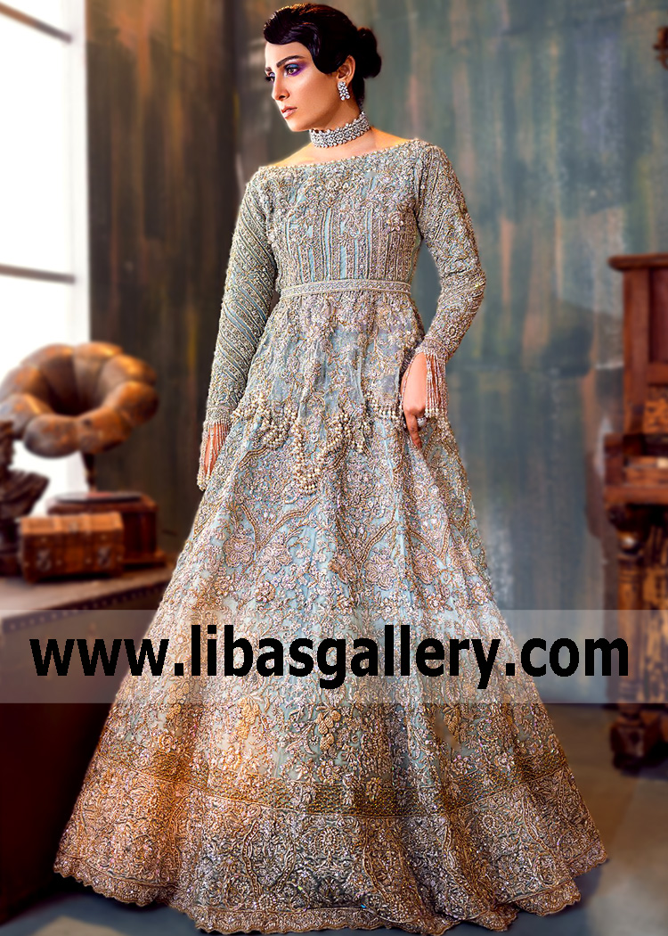 Browse beautiful Bridal Peplum Lehenga Dresses Sara Rohale Asghar Engagement Dresses Wells UK Bridal wedding dresses and find the perfect Peplum with floor-length bridal lehenga to suit your bridal style. View the latest designs for this season.