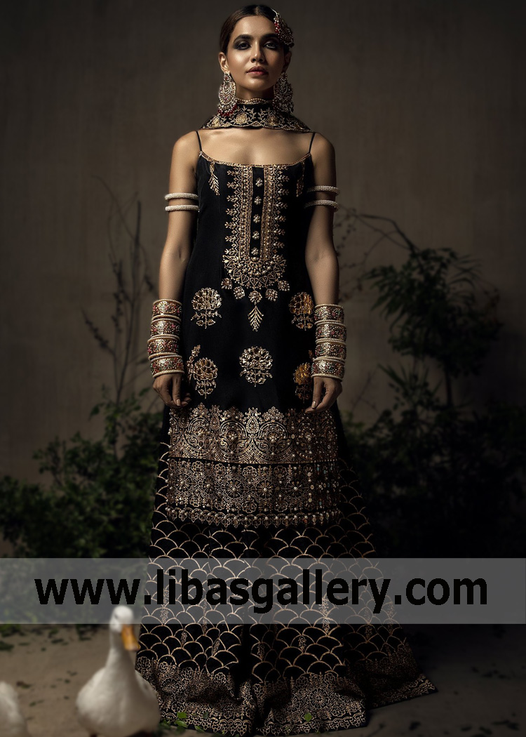 We have a HUGE variety of styles from Ali Xeeshan Couture Wedding Dresses shop and must-visit if you need The latest Trends of Black Dresses Evening Dresses UK USA Canada for a night-out or special occasion.