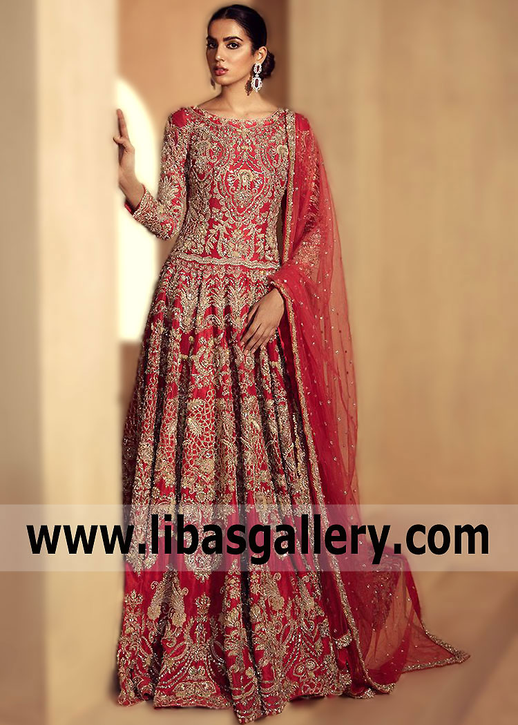 Meet the new Saira Shakira Luxurious Bridal Maxi Wichita Kansas USA traditional Wedding Dresses collection in libasgallery store. Here you will discover the most beautiful Saira Shakira Bridal dresses in town.