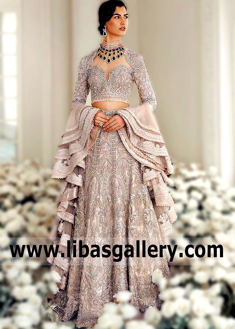 Here, you will find Suffuse by Sana Yasir wedding dresses of a wide variety of styles that can not only transform the look of any girl, but also emphasize her charms and zest, revealing, through a chic outfit, the features of the character and temperament