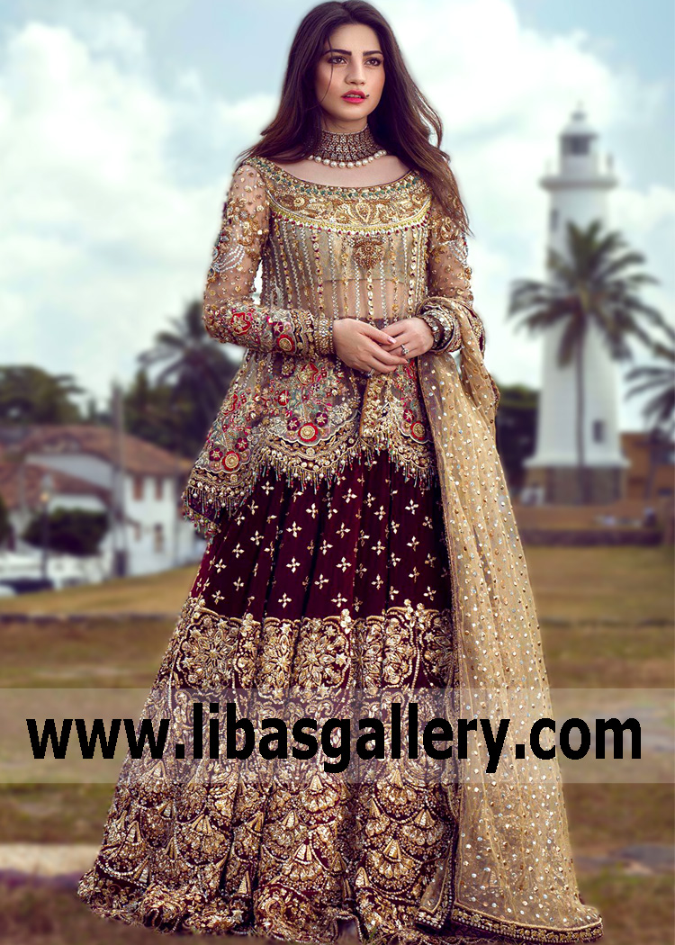 33 Pakistani Bridal Lehenga Designs to Try in Wedding - LooksGud.com | Pakistani  bridal lehenga, Pakistani bridal dresses, Pakistani wedding outfits