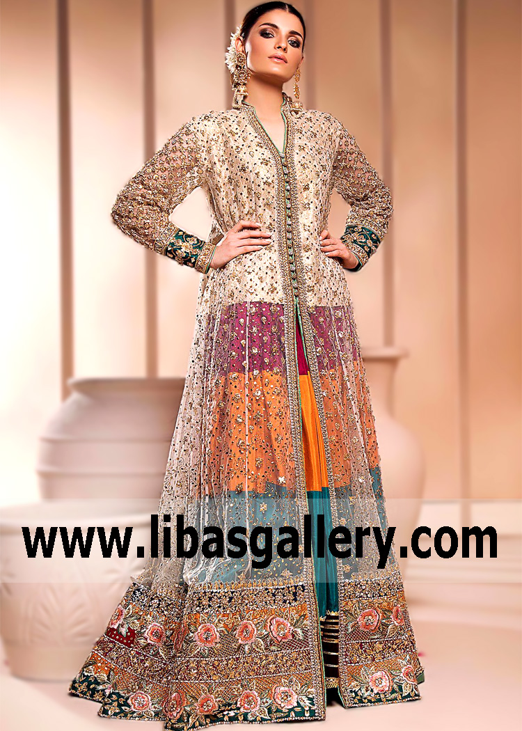Bridals Pakistani Designer Annus Abrar Maxi 2020 Collection Made to Order Los Angeles, San Jose, California