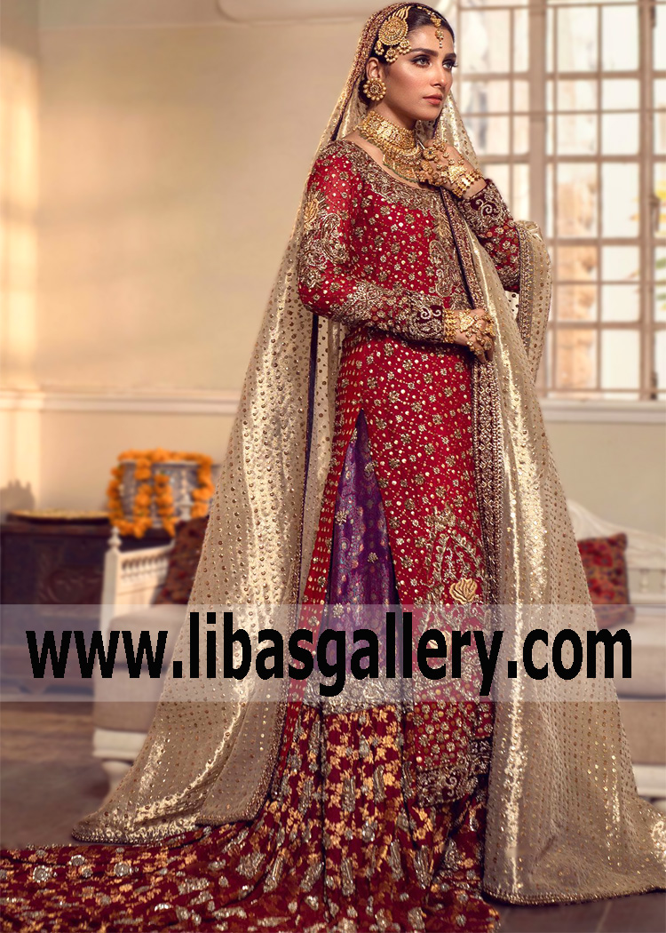 Latest Annus Abrar 2020 Bridal Gharara, Wedding Gharara Online USA, UK, Canada