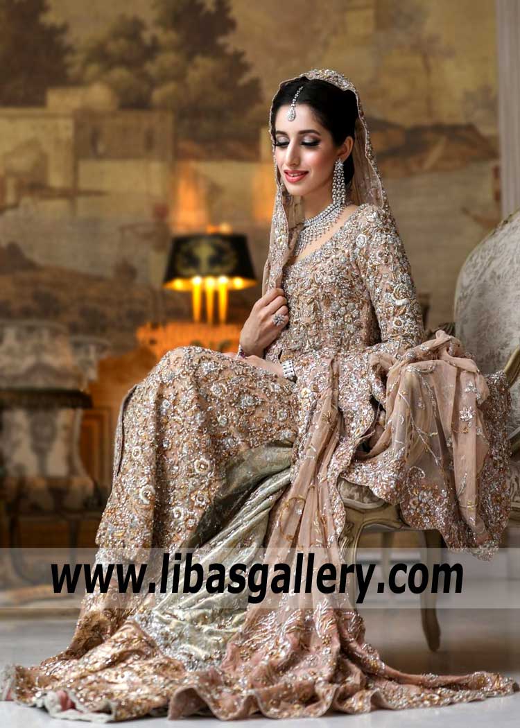 Bridal Wear Honey Dew Kalmia Gharara