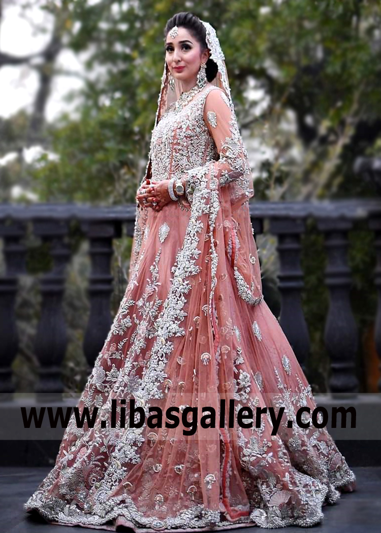 Salmon Botticelli Bridal Gown