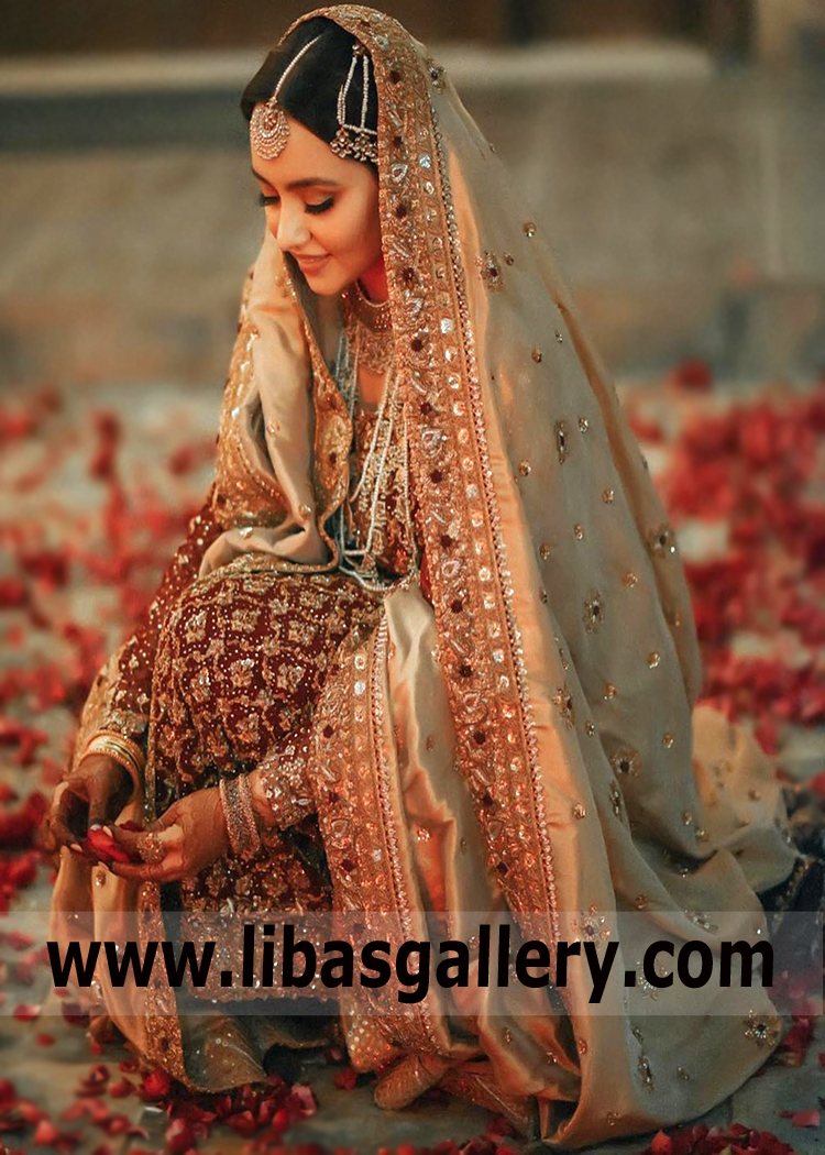Indian Pakistani Wedding Lehenga Ontario Canada Ritu Kumar Wedding dresses Barat Dresses