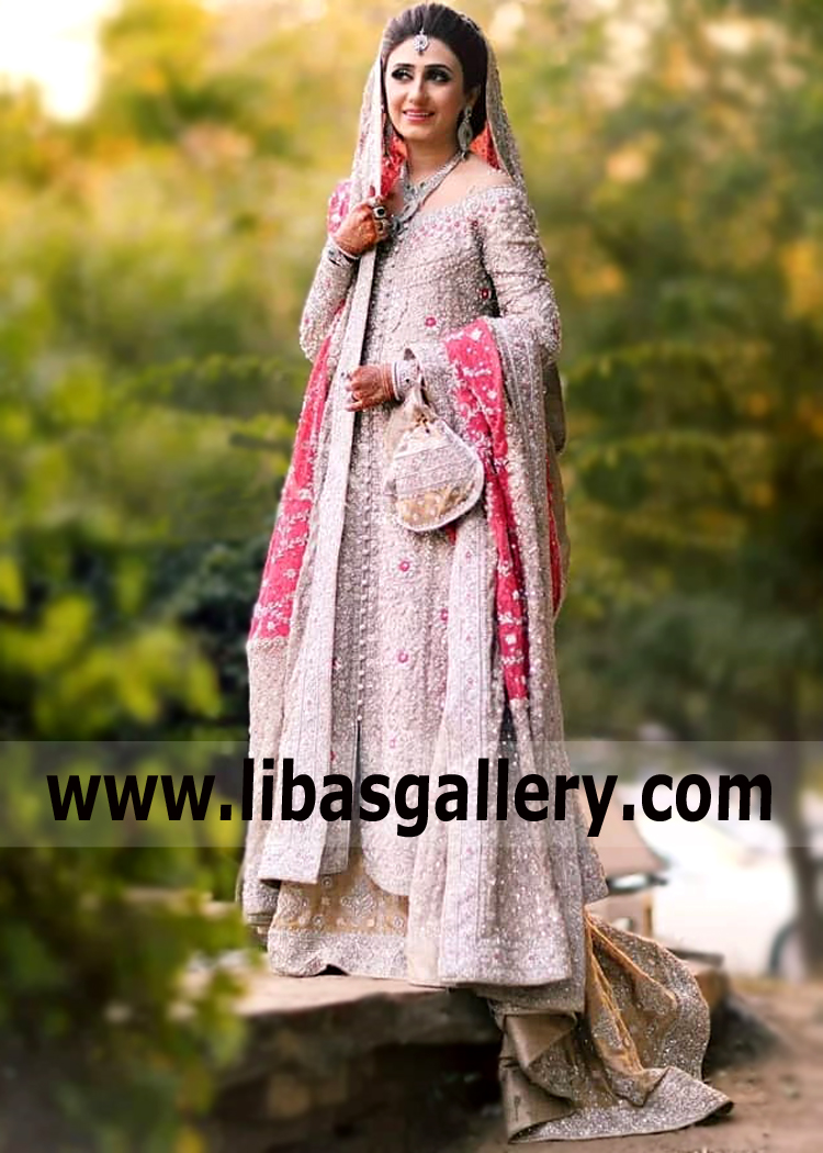 Designer Bridal Farshi Gharara Denver Colorado USA Designer Masaba Gupta Bridal Gharara India