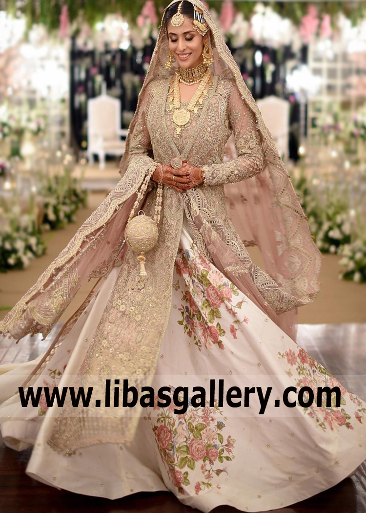 Indian Designer Walima Dresses UK USA Canada Naeem Khan Valima Dresses Reception Dresses