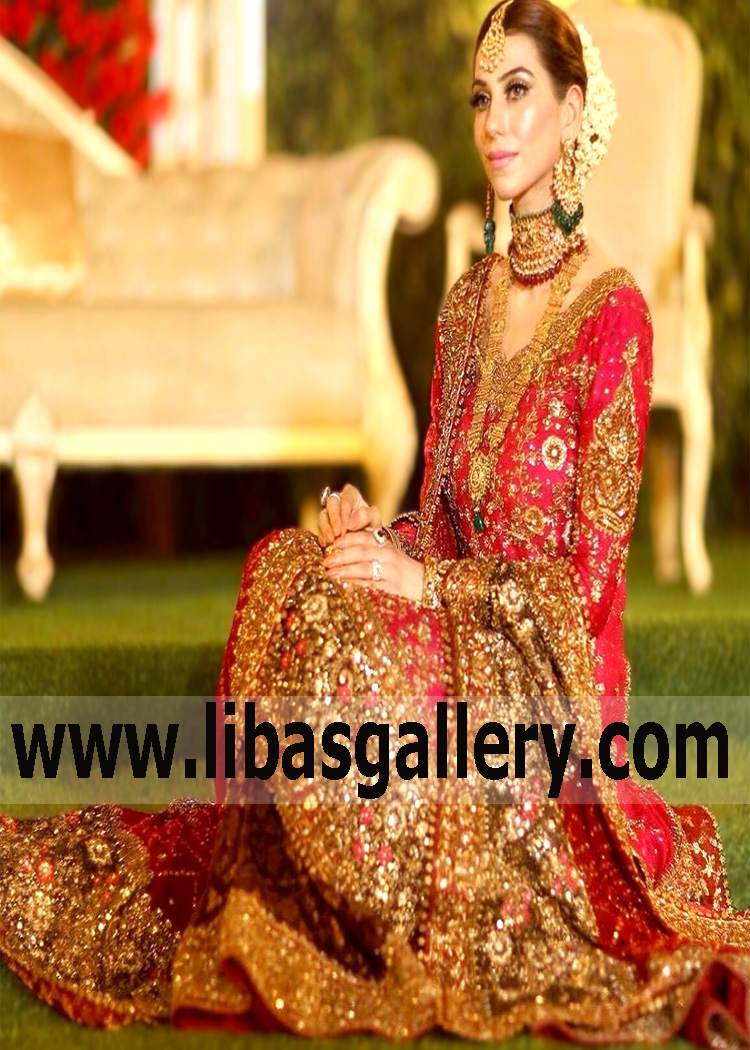 Latest Long Embellished Shirt Bridal Dresses Coventry UK Desi Wedding Dresses Lehenga Styles & Designs