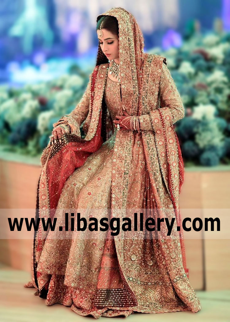 Latest Bridal Wear Pakistani wedding dresses DR Haroon lehenga Suits Farshi Lehengas