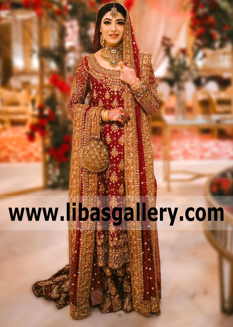 Bunto Kazmi Bridal Dresses Pakistani Designer Wedding Dresses UK USA Canada