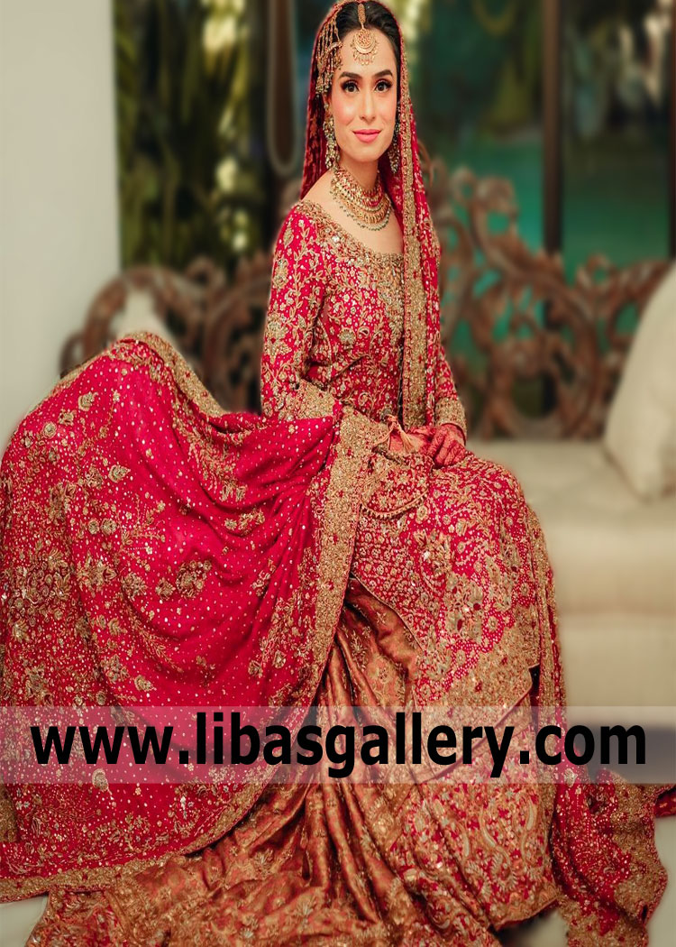 Supremely Stylish Bridal Dress with Stunning Bridal Lehenga