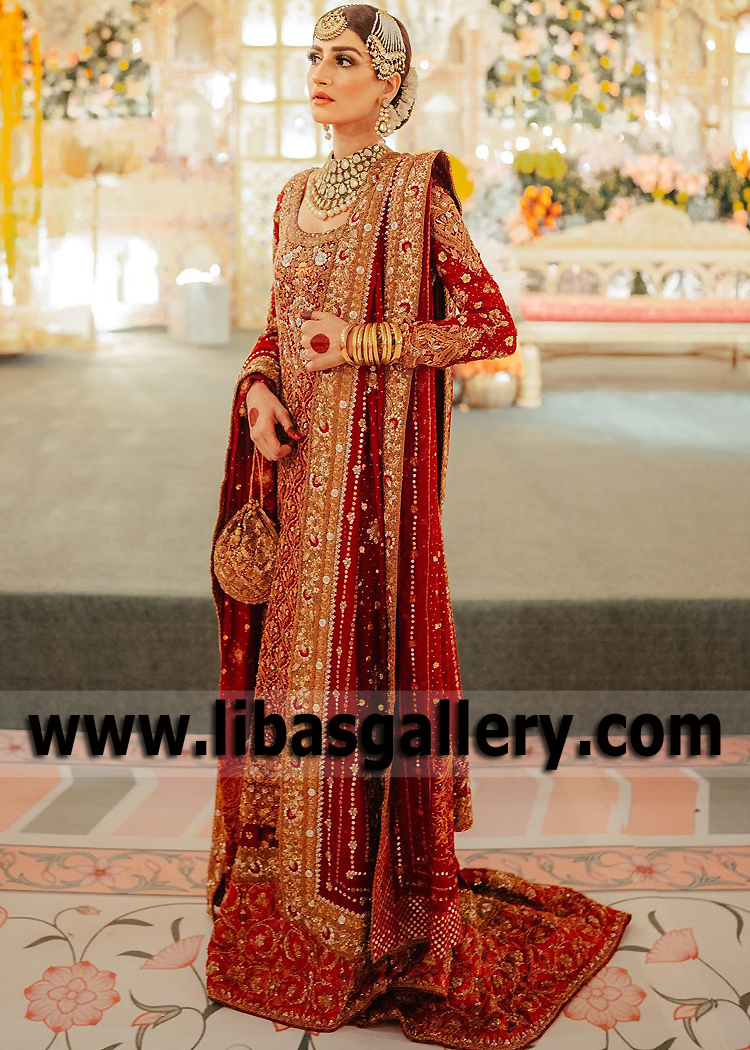 Best Bridal Barat Dresses Collection Artesia California CA USA Pakistani Designer Bridal Dresses