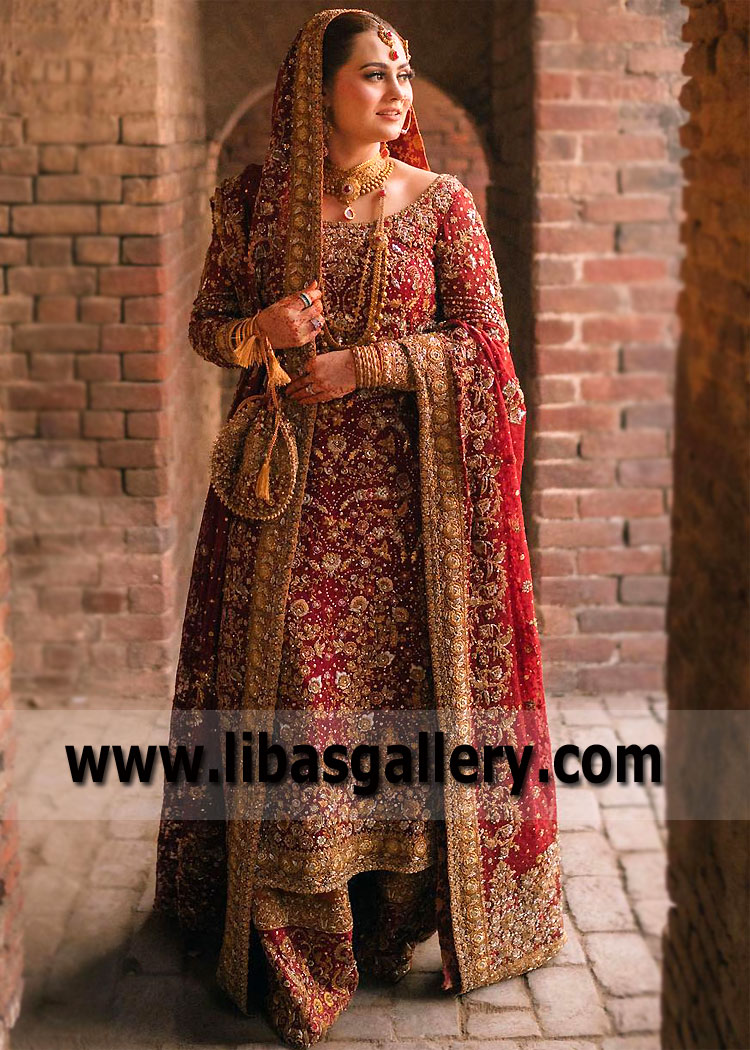Dr Haroon Bridal Dresses Red Birdal Dress Pakistani Bridal Dresses UK USA Canada