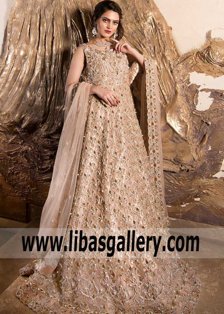 Beautiful Sunset Maxi Special Dress for Modern Brides