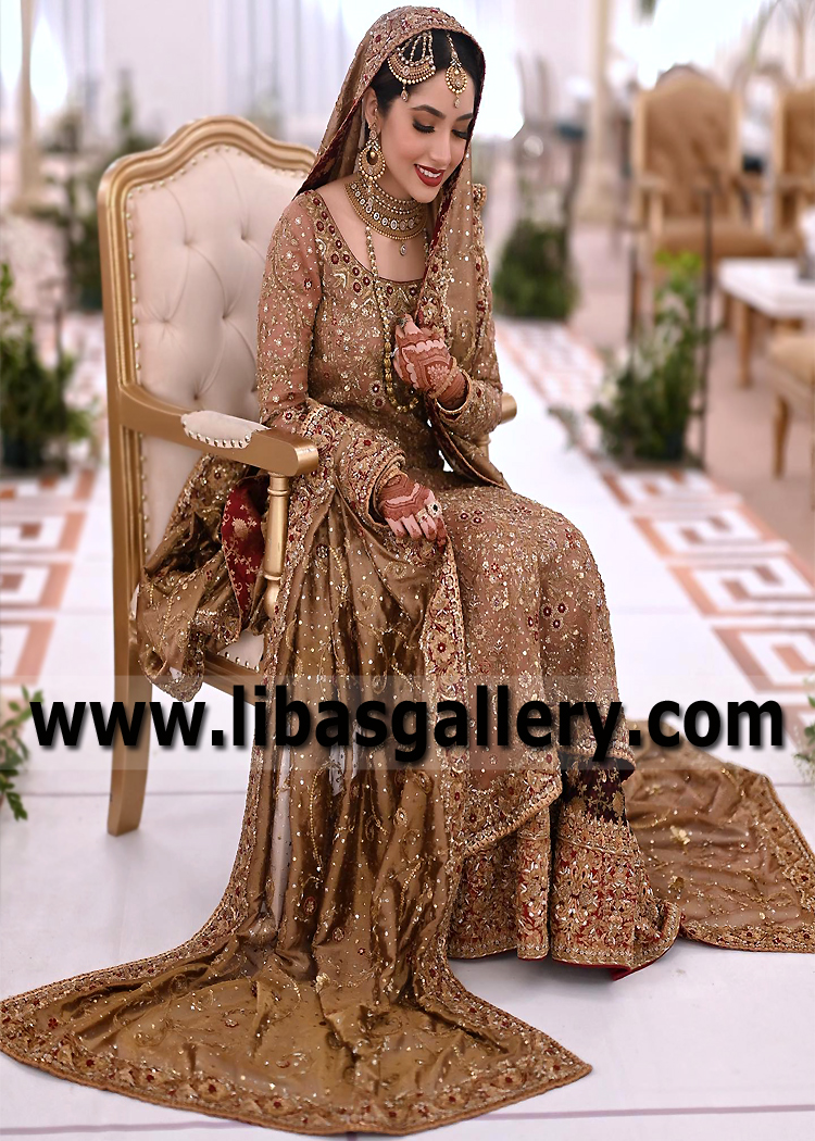 Pakistani Bridal Wear Latest Designer Dr Haroon Pakistani Bridal Wear UK USA Canada Australia