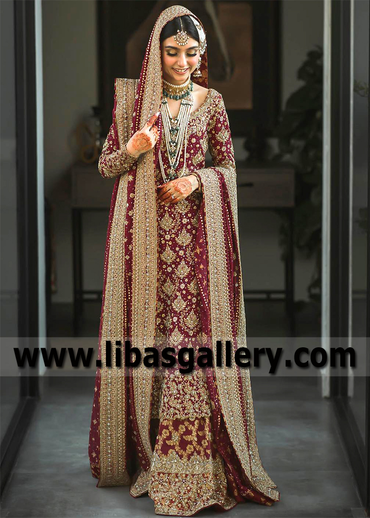 Undoubtedly Classy Burgundy Lantana Bridal Wear