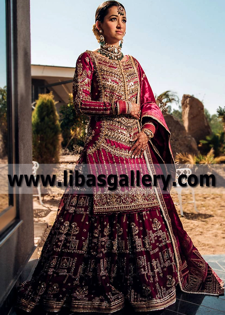 Traditional Indian Wedding Dresses Paris France Indian Wedding Lehenga with Delicate Embellishements