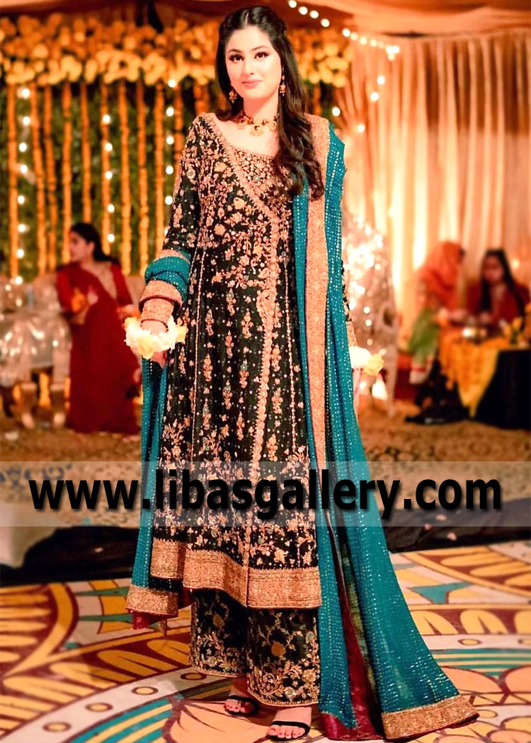 Angrakha Anarkali Suits Wedding Guest Angrakha Anarkali Outfits Reception Angrakha Suits