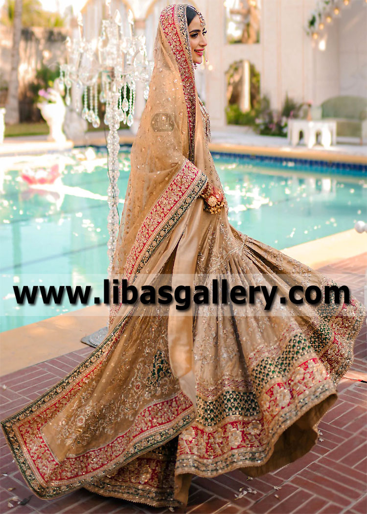 Supremely Stylish Wedding Gharara for Nikah