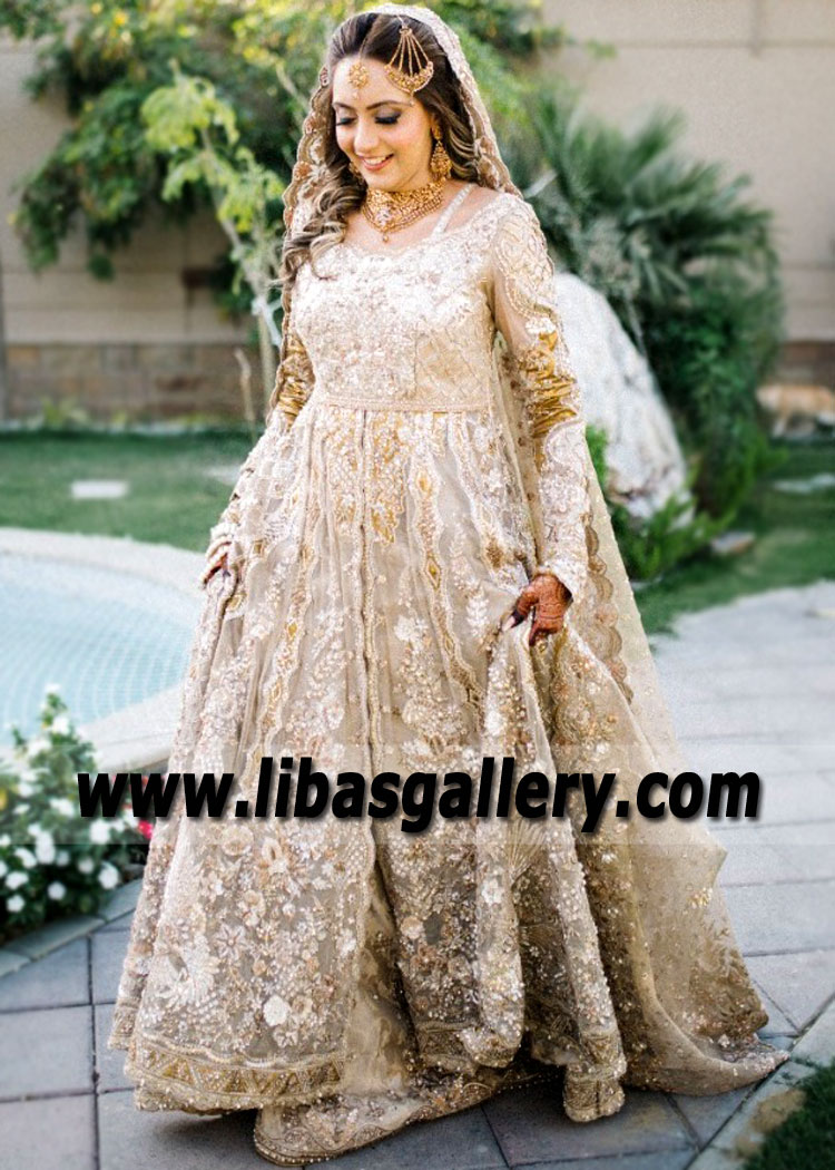 Pakistani Wedding Gown Reception Gowns Bridal Shop UK USA Canada Australia Europe