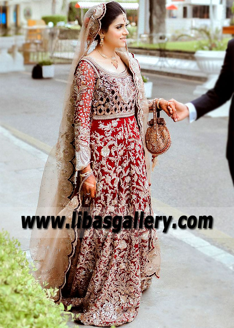 Pakistani Bridal Lehenga Dresses Chigwell UK Stunning Bridal Wear Lehenga for Wedding