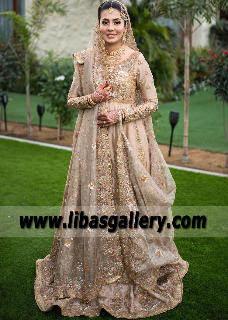 Pakistani Bridal Anarkali Outfits for Reception Pakistani Bridal Dresses UK USA Canada