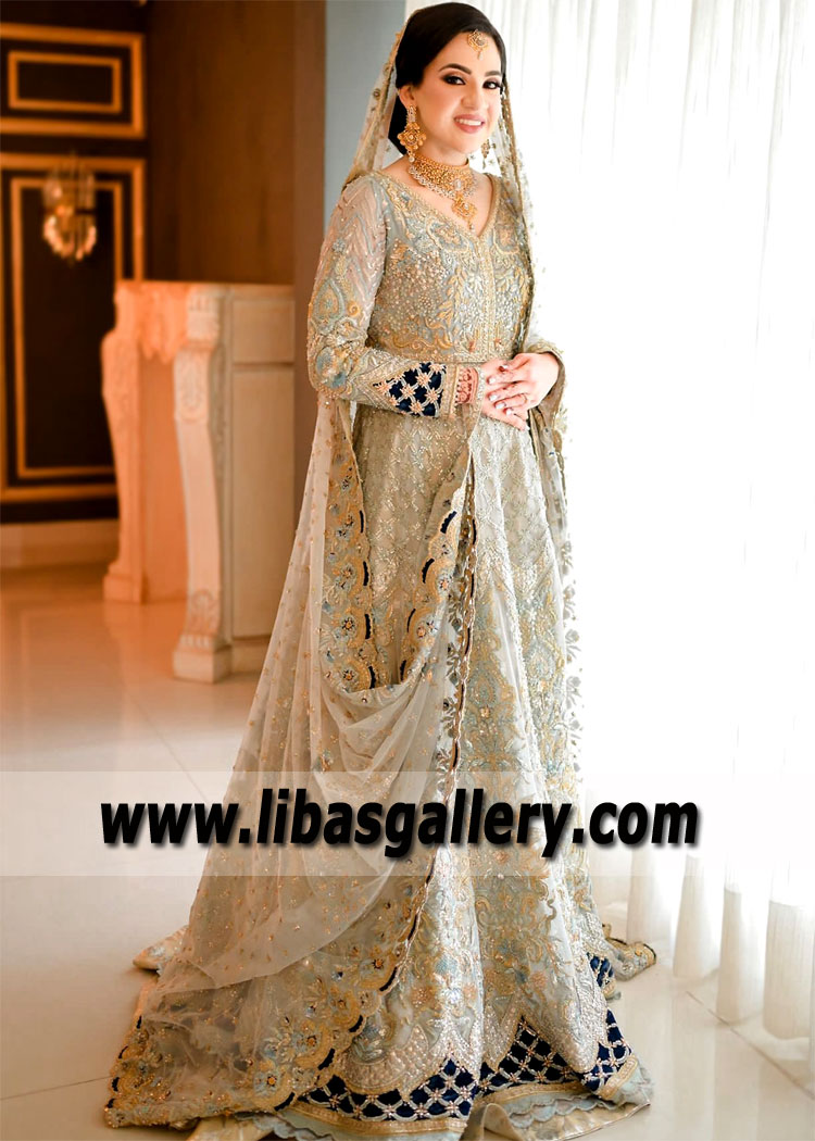 Pakistani Bridal Wear Gown Lehenga Milton England UK Tena Durrani Bridal Wear UK