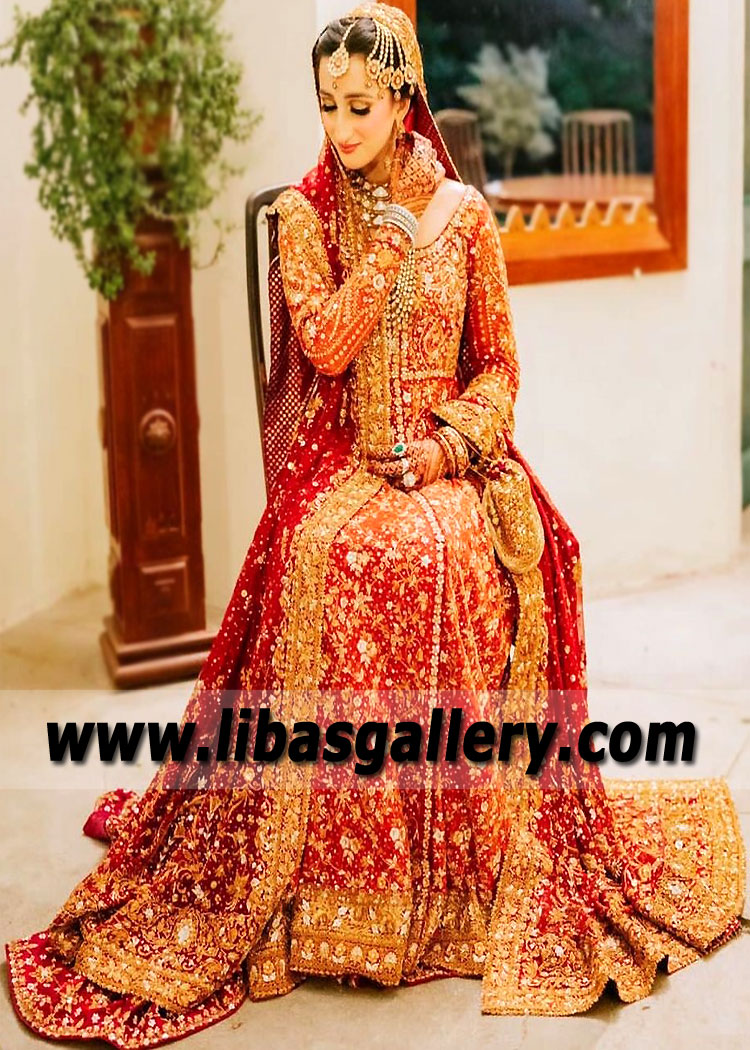 Ravishing Bridal Dress for Wedding and Barat Rukhsati