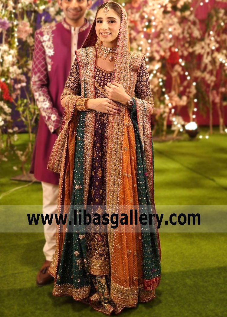 Angrakha Bridal Wear Designer Dr Haroon Bridal Wear Pakistani Bridal Wears UK USA Canada