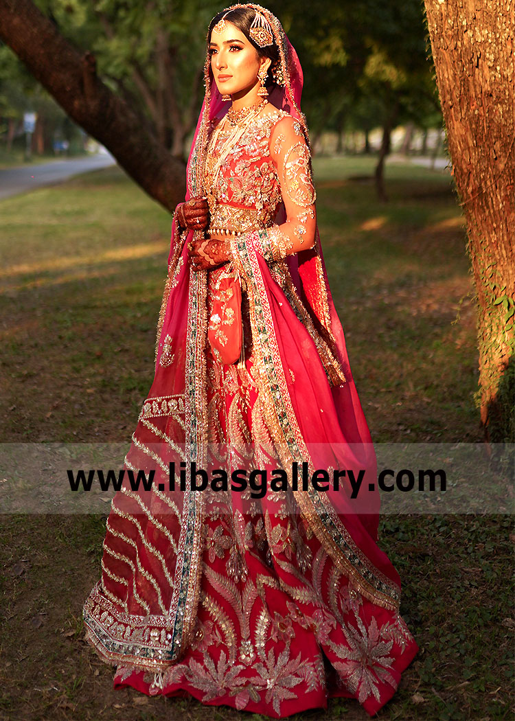 Traditional Wedding Dresses Woodside New York Elan Wedding Dress Bridal Pakistani Lehenga