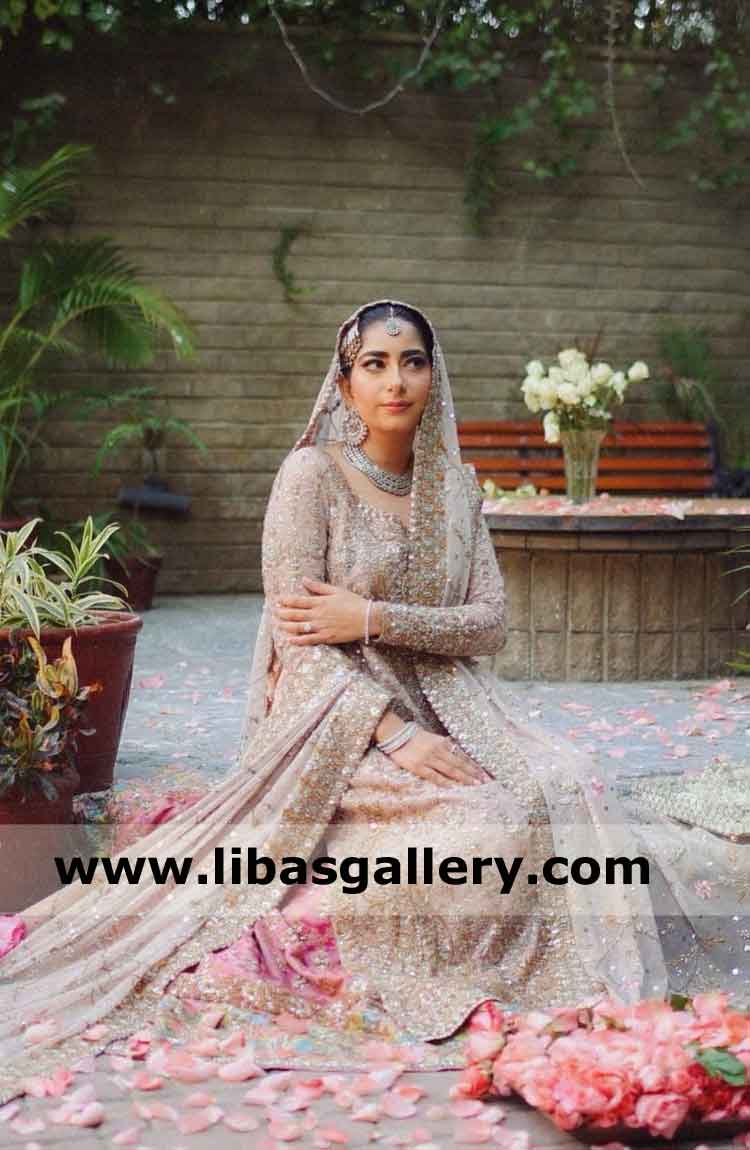 Pakistani Bridal Dress Newcastle England UK Designer Bunto Kazmi Bridal Dresses