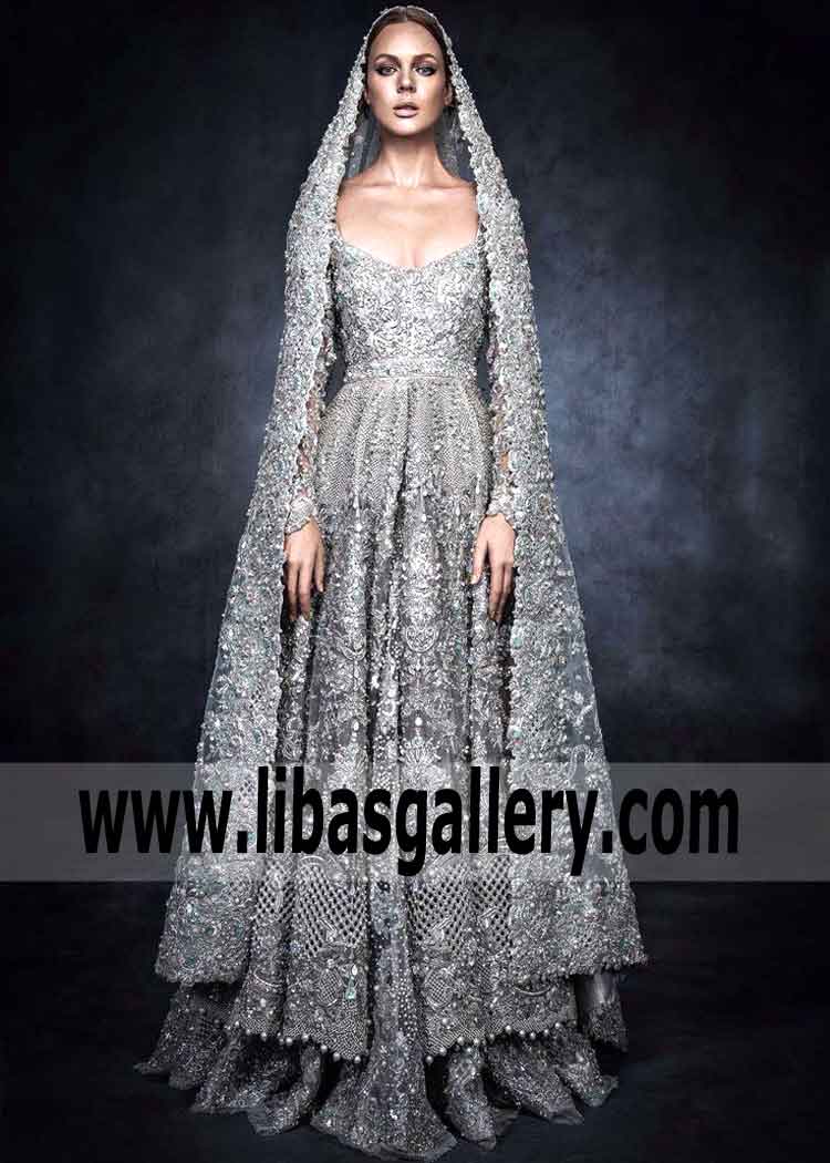 Latest Elan Bridal Wear | Affordable Designer Lehenga Dresses Newcastle London UK Anarkali Bridal