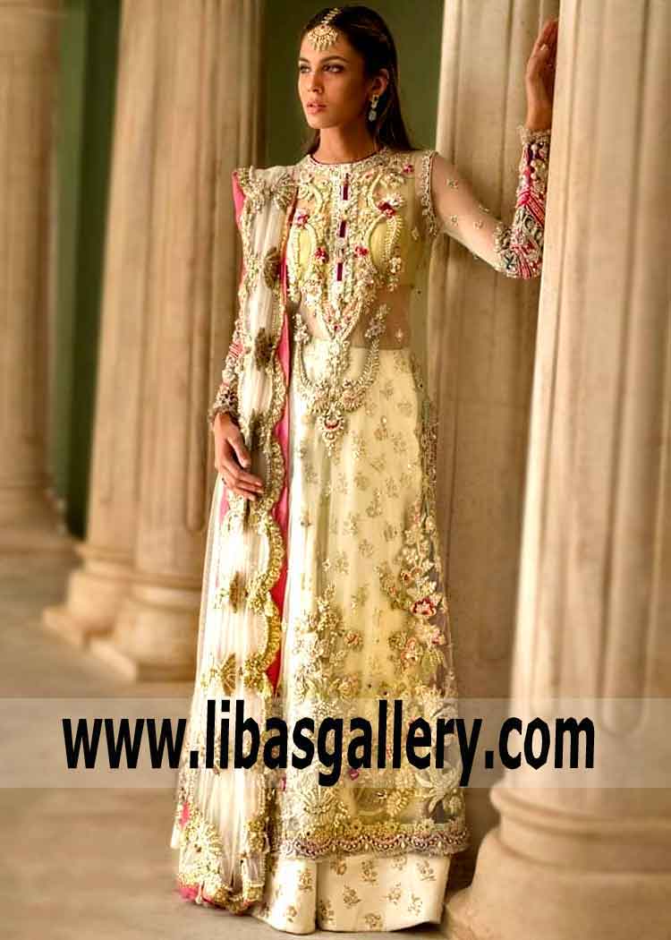 Ivory Magnolia Bridal Lehenga