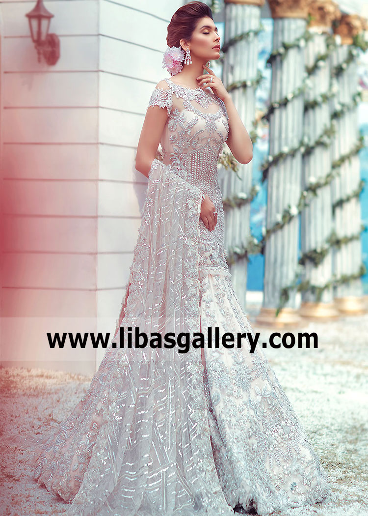Traditional Pakistani Bridal Dresses Elan Floral Park New York NY USA Walima Bridal Lehenga With Price
