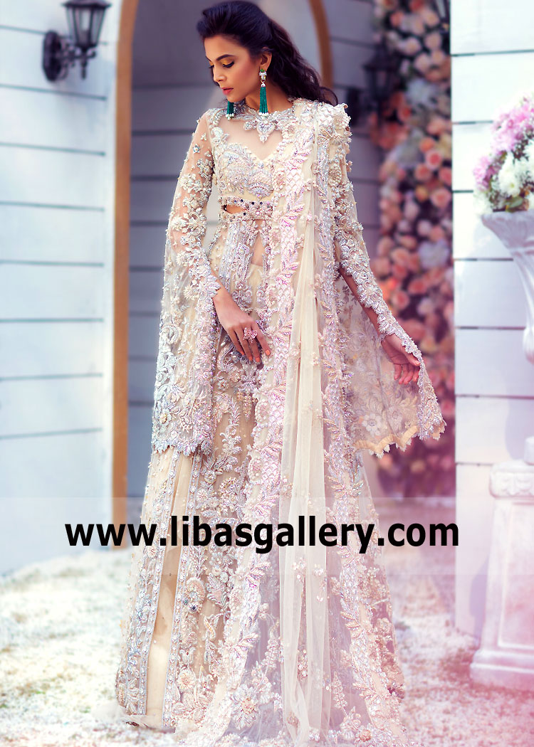 Walima Bridal Dress Elan Iselin New Jersey USA Best Bridal Gown with Lehenga