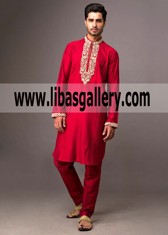 Stylish Hair Style Boy in Kurta Pajama Mens