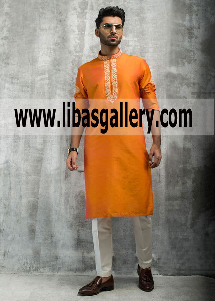 Stylish Embroidered Kurta Pajama 