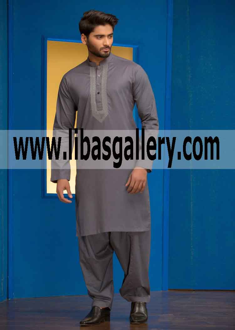 Men buy cool fabric to be relax and kurta shalwar is best outfit for muslim man UK USA Canada Australia Dubai